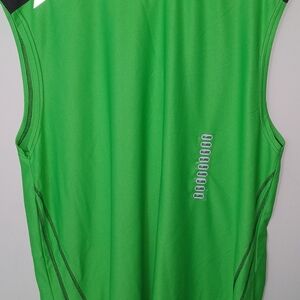 Reebok Vibrant Green Men's Tank Top